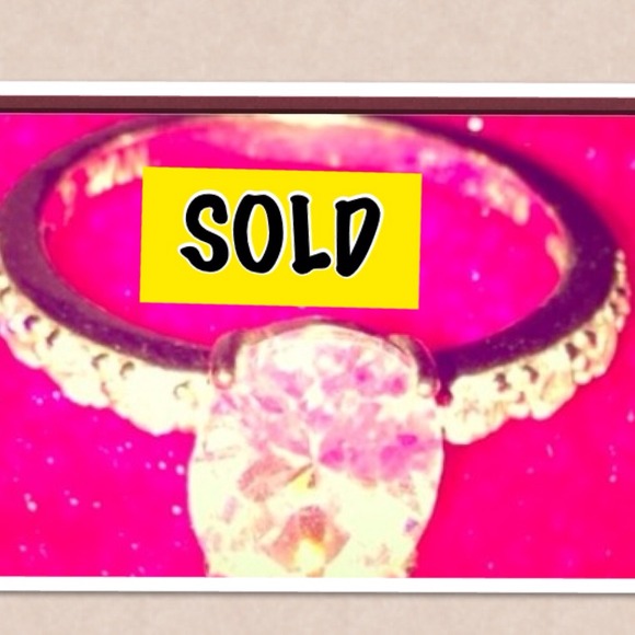 Genuine Diamond Accented 2carat Ring