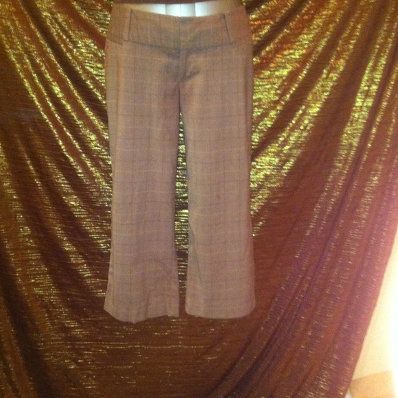 Plaid Capri pant
