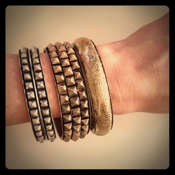 ⚡SOLD⚡Studded BANGLES!!!