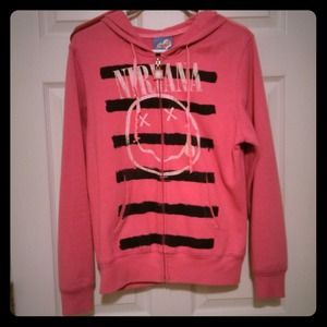 Bubblegum pink Nirvana jacket