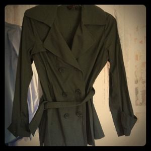 Army green military style jacket