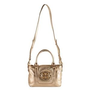Tory Burch Gold Amanda Satchel Bag