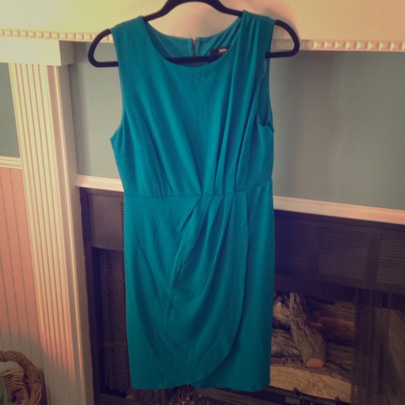💥SOLD💥Mossimo Blue Exposed Zipper Dress Size M