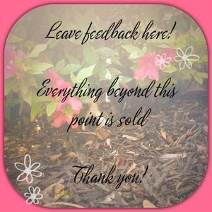 Everything beyond this point is sold. Thank you!