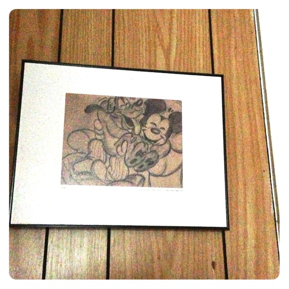 Mickey Mouse drawing frame.