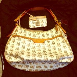 Dooney & Bourke handbag with small wallet