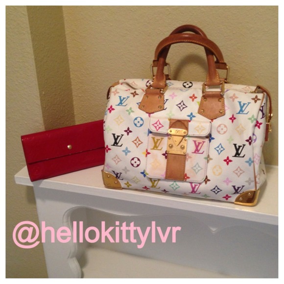💥SOLD💥Authentic Louis Vuitton Multicolor Speedy