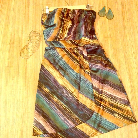 Strapless dress