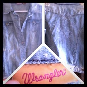 Wrangler designer jean jacket
