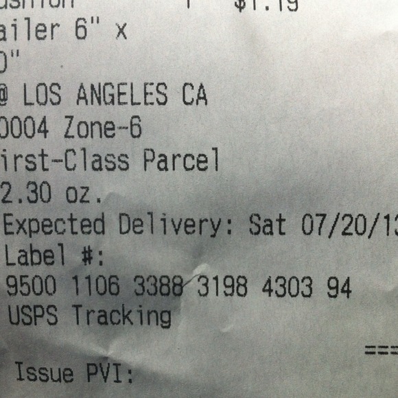 @arellano07 shipping label
