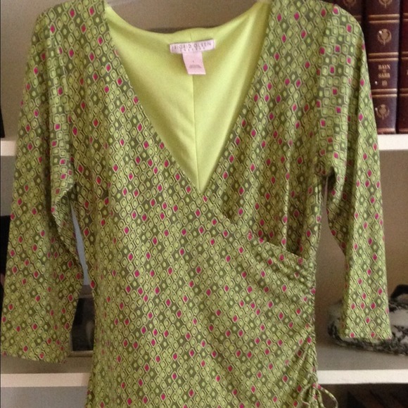 🎈SOLD!🎈Sigrid Olsen wrap dress. - Picture 4 of 4