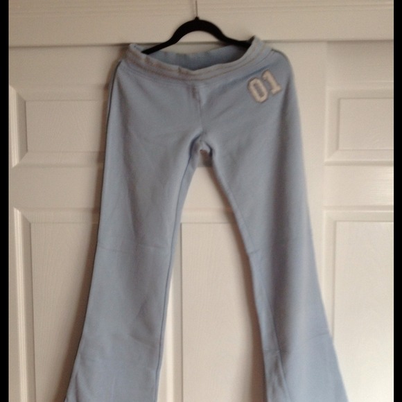 Bebe sport sweat bottoms, new size L