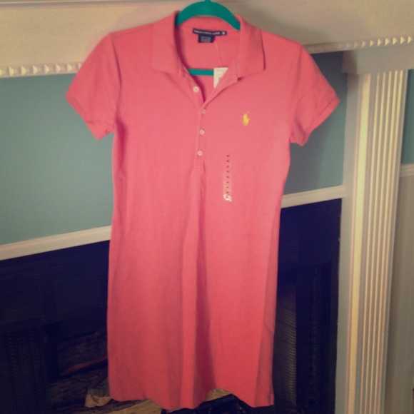 💥SOLD💥Pink Ralph Lauren Polo Dress Size Medium