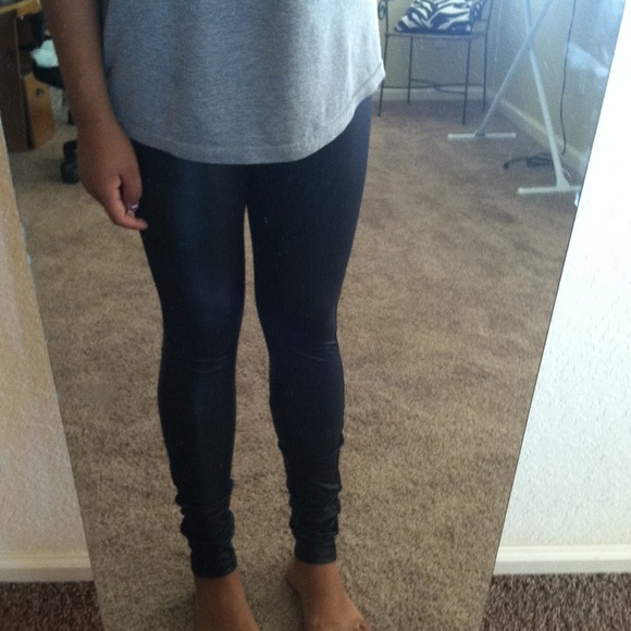 Forever 21 Faux Leather Leggings