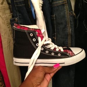 High tops that are to little and only worn once.