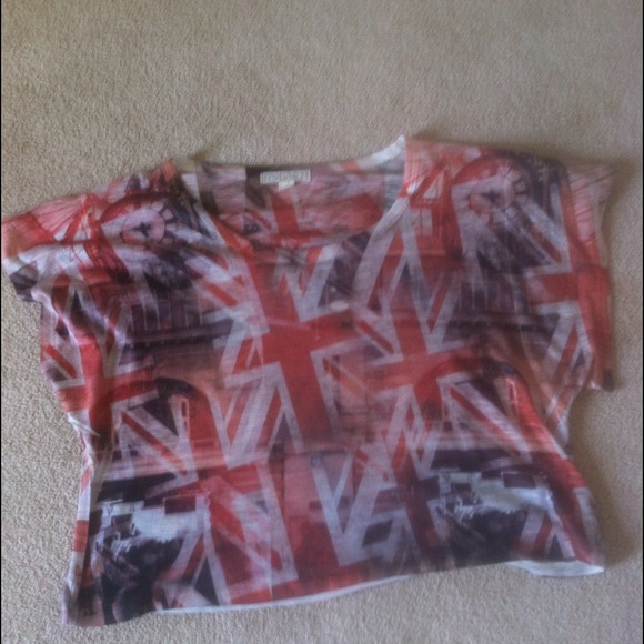 SOLD Forever 21 British shirt