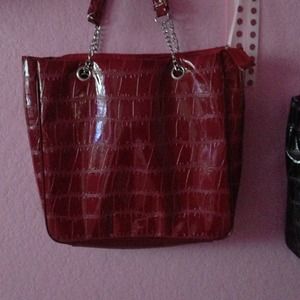Purple and red purse!