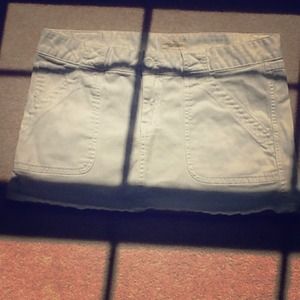 Abercrombie & Fitch White Skirt