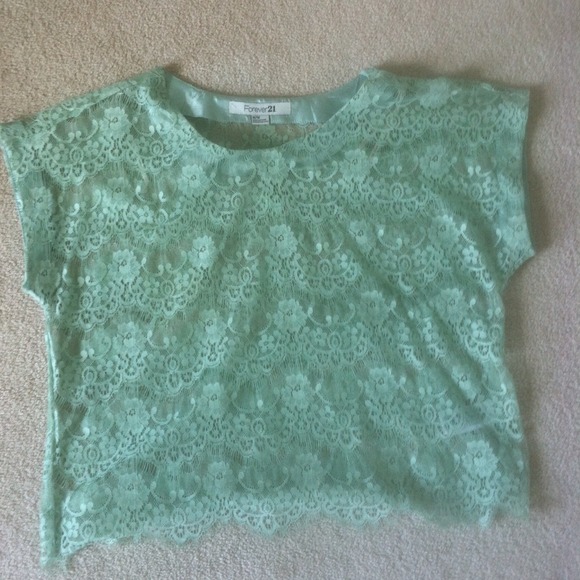 SOLD Forever 21 lace top