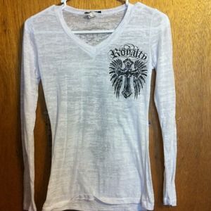 "ROYALTY" long sleeve shirt