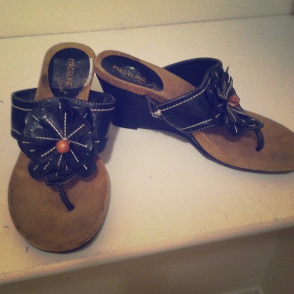 Cute wedge sandals!