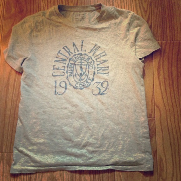 Grey j. Crew t-shirt
