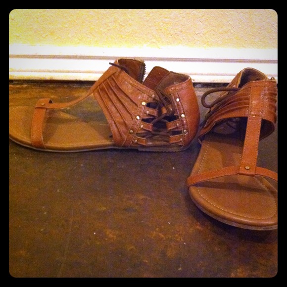 Paris Blues gladiator sandals