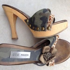 Leather open toe high heel shoes original