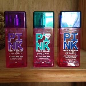 Barley used Victorias Secret PINK perfume