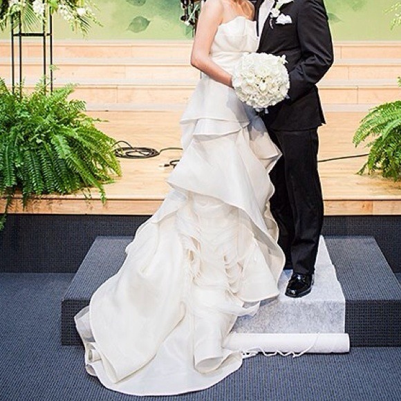 Vera Wang Fern Wedding Dress! - Picture 3 of 7