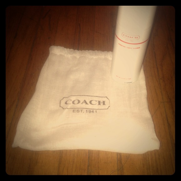 Coach fabric cleaner