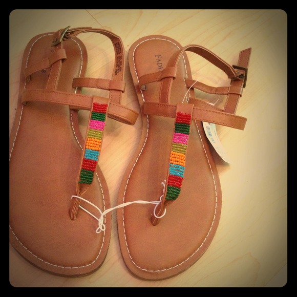 Never worn Sandles. With tags
