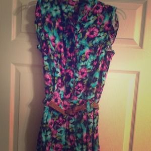 Flowery romper!!