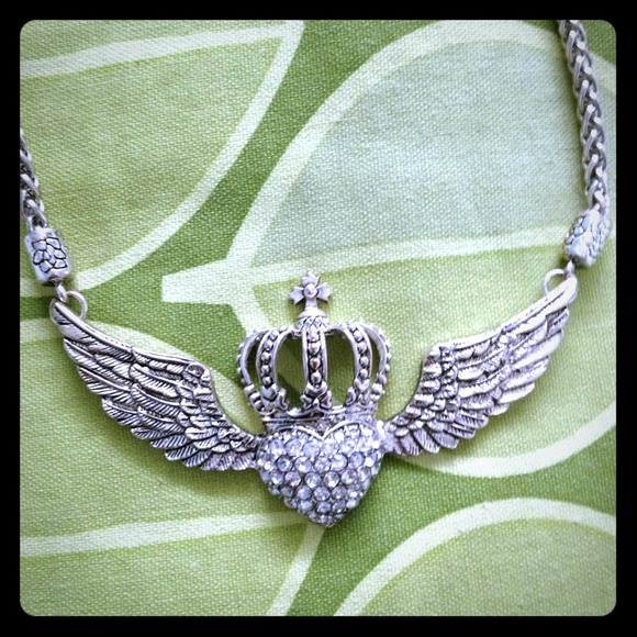 Heart Crystal Necklace