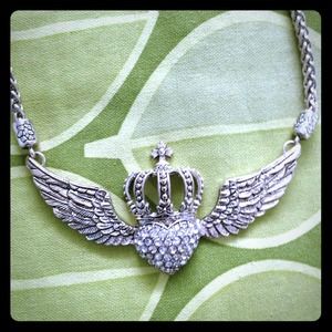 Heart Crystal Necklace