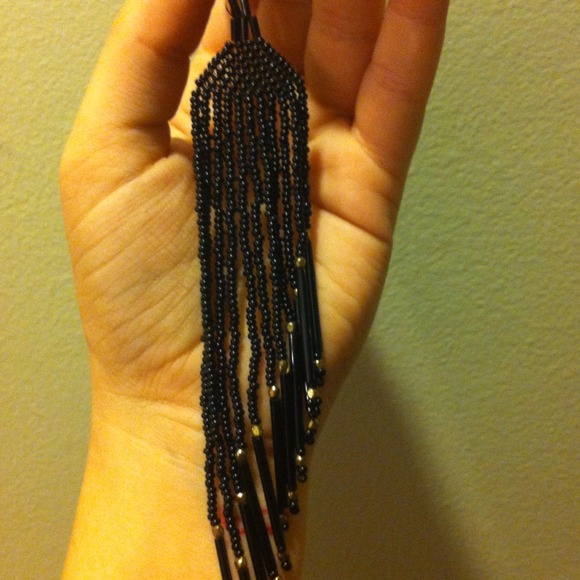 Extra long gypsy earrings