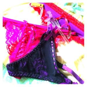 SEXY     3 bundle.     thongs.  Small / Medium