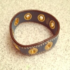 💲SOLD💲Coach Blue Leather Bracelet