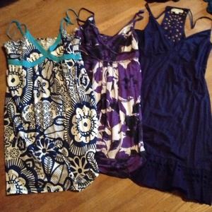 Three Summer Dresses!! Great Deal!