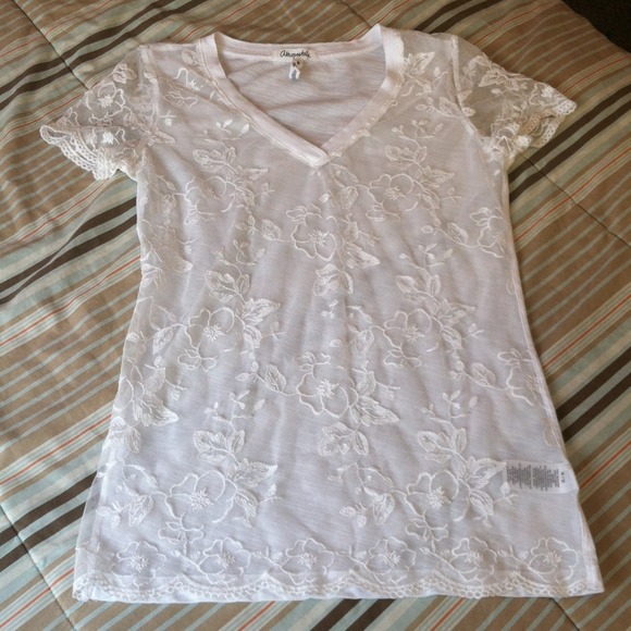 Lace top SOLD