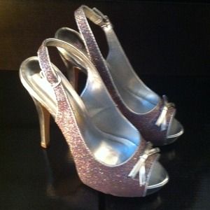 Multi Glitter Heels