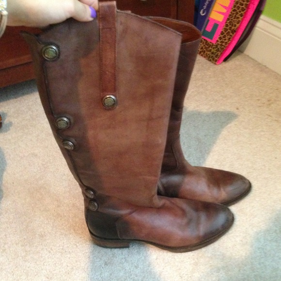 **SOLD** Brown Arturochiang Riding Boot