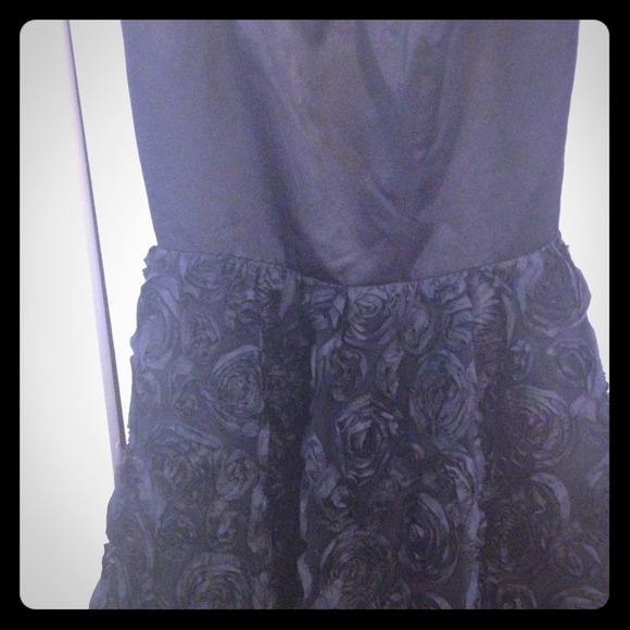 Adrianna papell boutique rosette dress