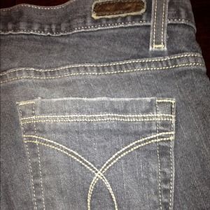 Dark Grey High Waist Skinny Jeans Calvin Klein