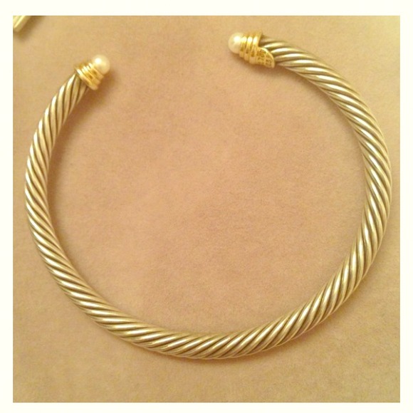 David Yurman Pearl Cable Classics Bracelet SOLD!