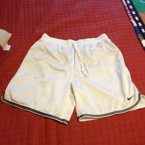 White Nike shorts REDUCED