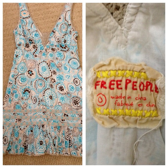 SOLD IN BUNDLE! Free People Mini Dress