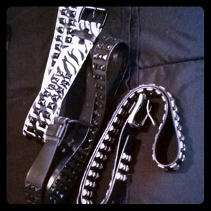 ❗Reduced❗Belts with spikes [each sold separately!