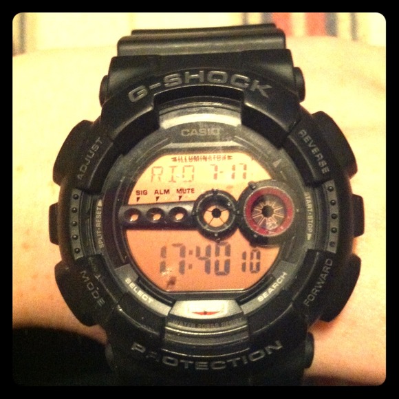 G-shock matte black watch