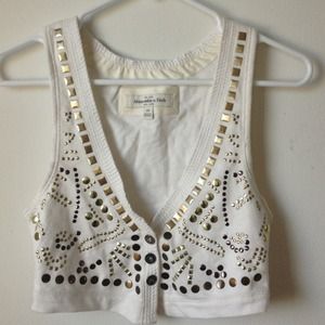 Abercrombie & Fitch Studded Vest